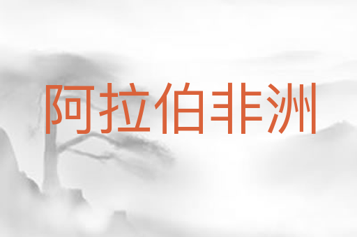 阿拉伯非洲
