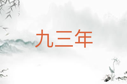 九三年
