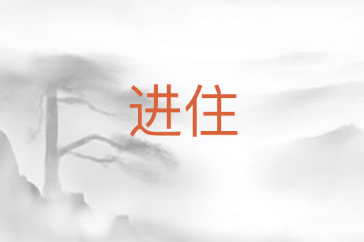 进住