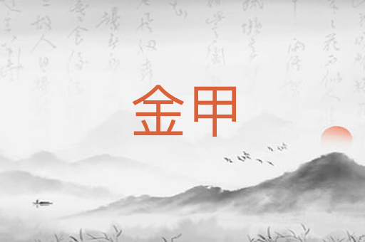 金甲
