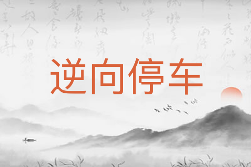 逆向停车