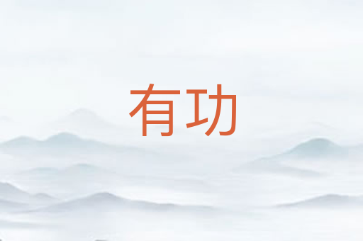 有功