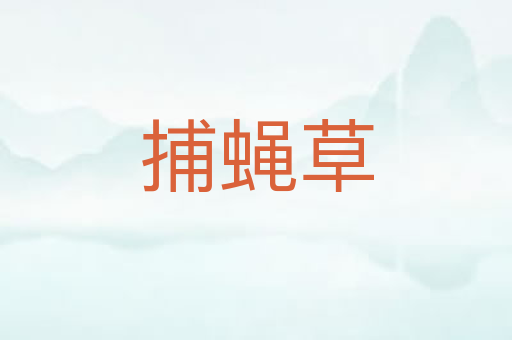 捕蝇草