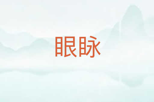 眼眿