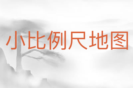 小比例尺地图