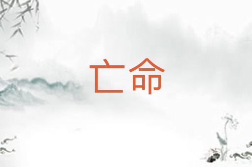 亡命
