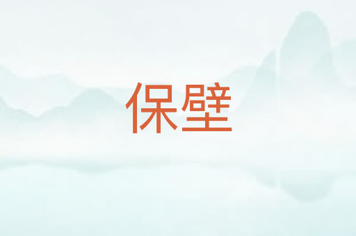 保壁