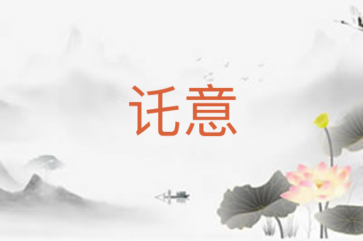 讬意