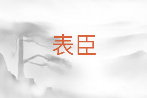 表臣