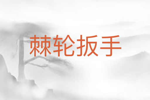 棘轮扳手