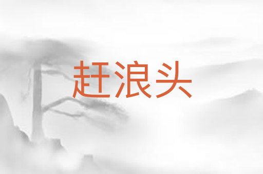 赶浪头