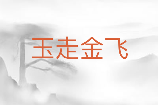 玉走金飞