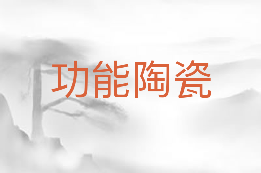 功能陶瓷