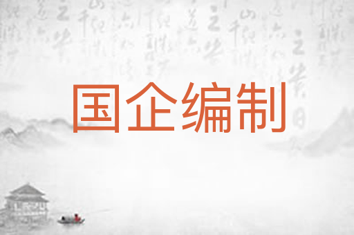 国企编制
