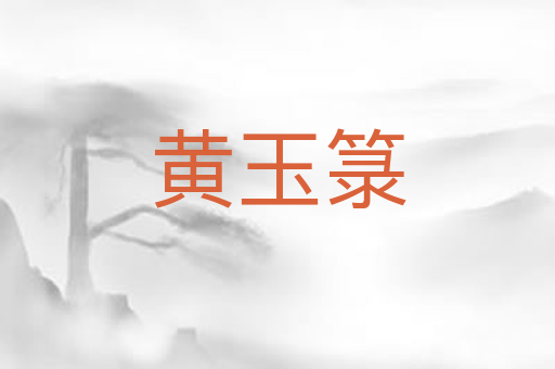 黄玉箓