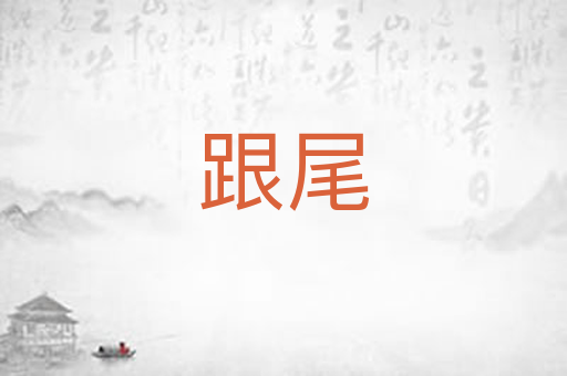 跟尾