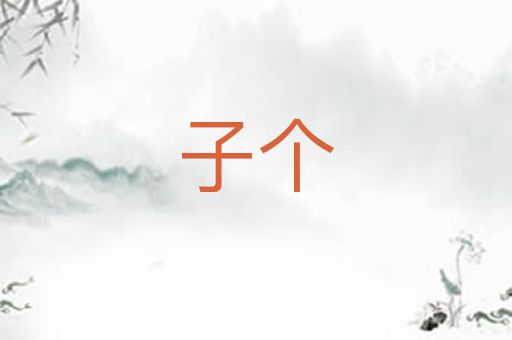 子个