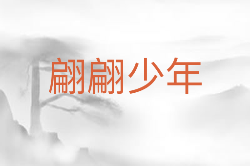 翩翩少年
