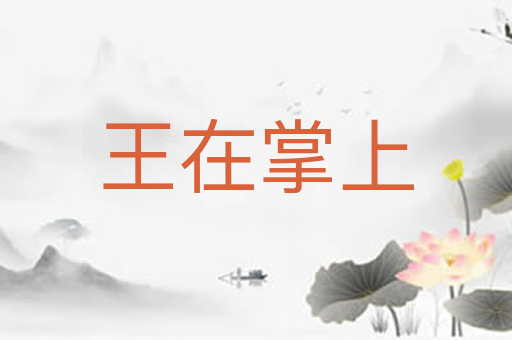 王在掌上