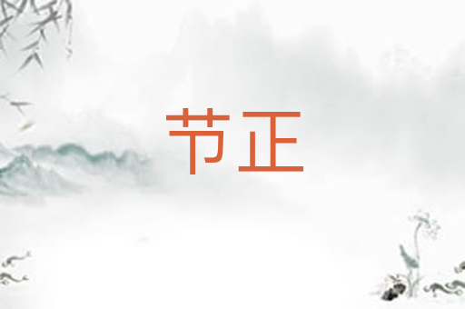 节正