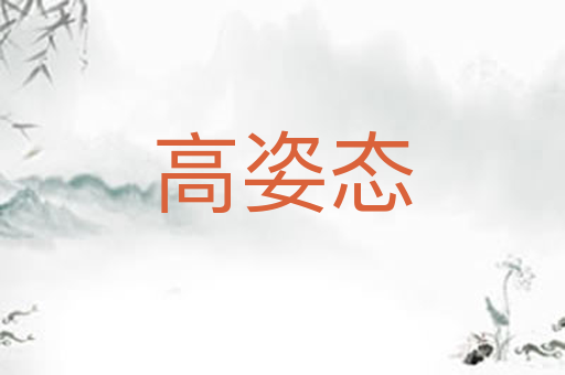 高姿态