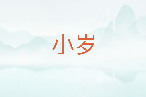 小岁