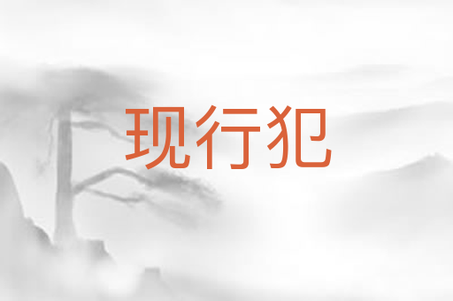 现行犯