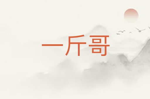 一斤哥