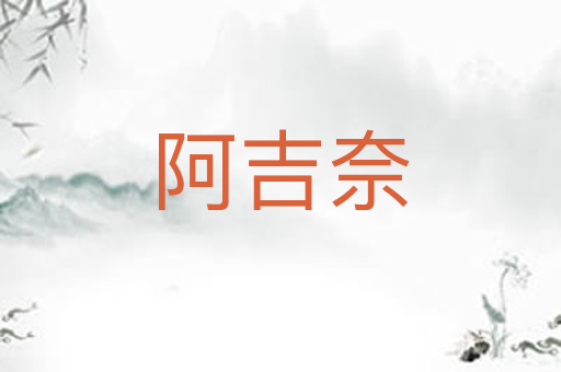 阿吉奈