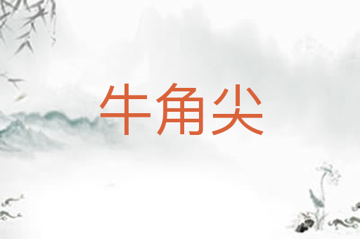 牛角尖