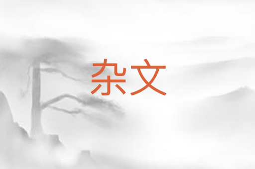 杂文