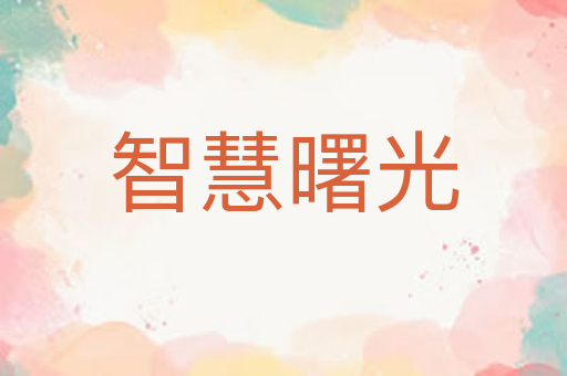智慧曙光