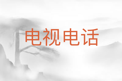 电视电话