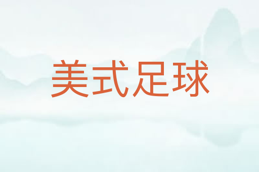 美式足球
