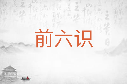 前六识