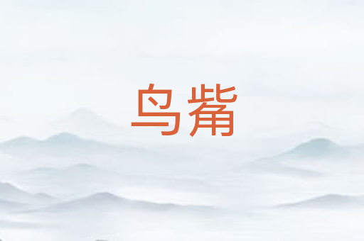 鸟觜