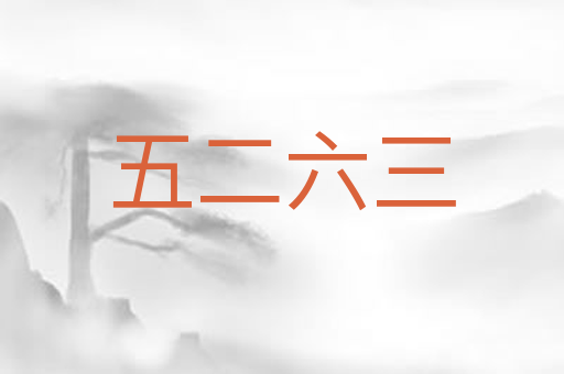 五二六三