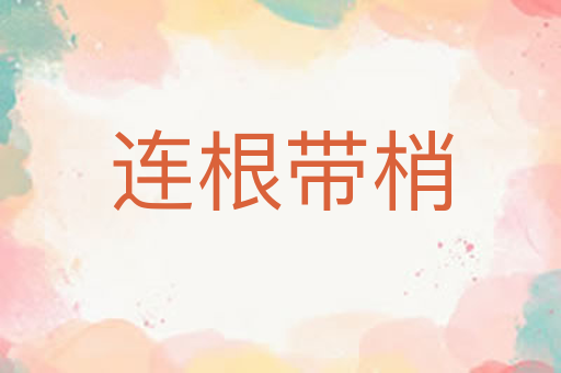 连根带梢