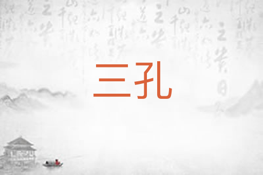 三孔