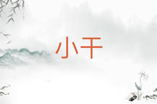 小干