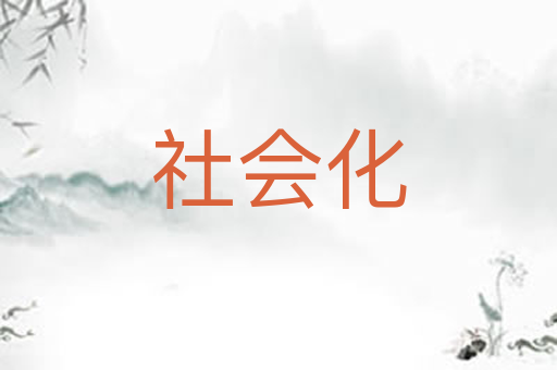 社会化