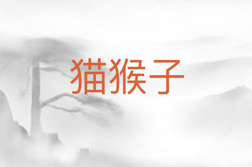 猫猴子