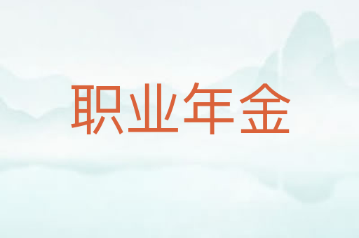 职业年金