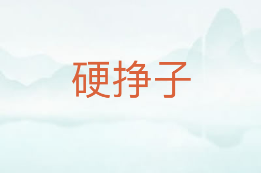 硬挣子