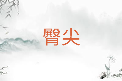 臀尖