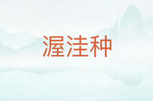 渥洼种