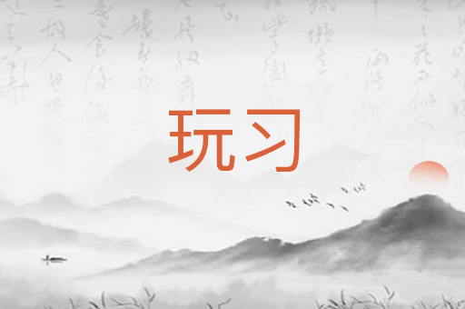 玩习