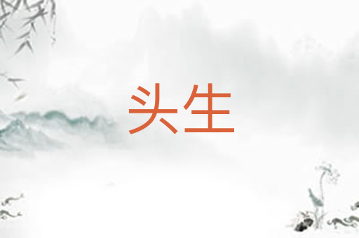头生