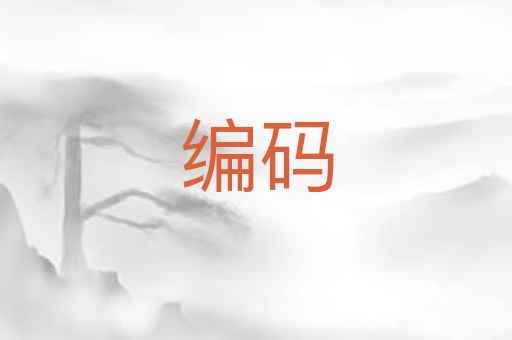 编码