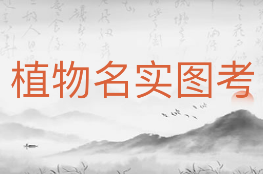 植物名实图考